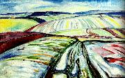 Edvard Munch aker i sno china oil painting artist